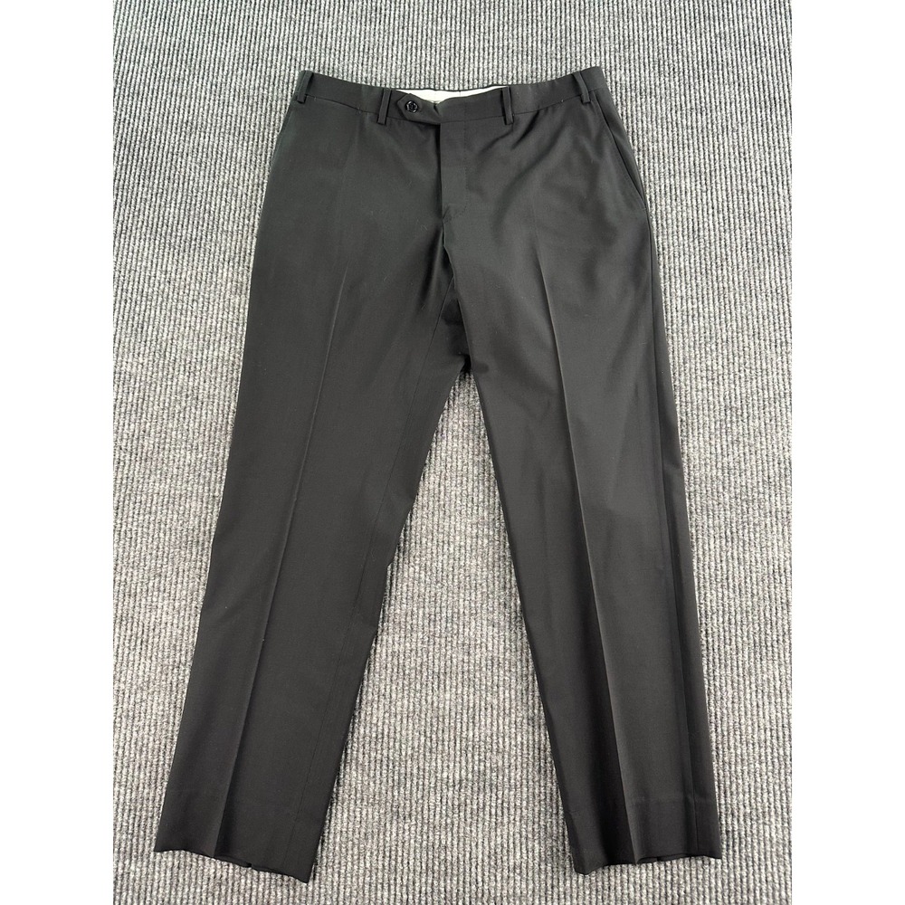 Canali Black Men's Dress Pants